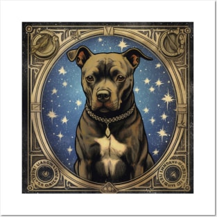 Staffy Posters and Art